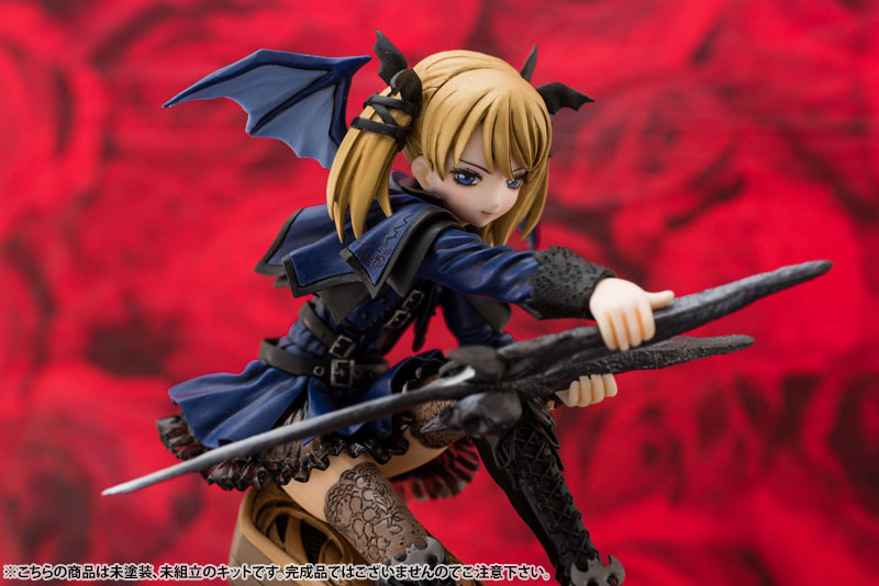 Deathsmiles - Casper New Face ver 1/8 Color Resin Cast Assembly Kit