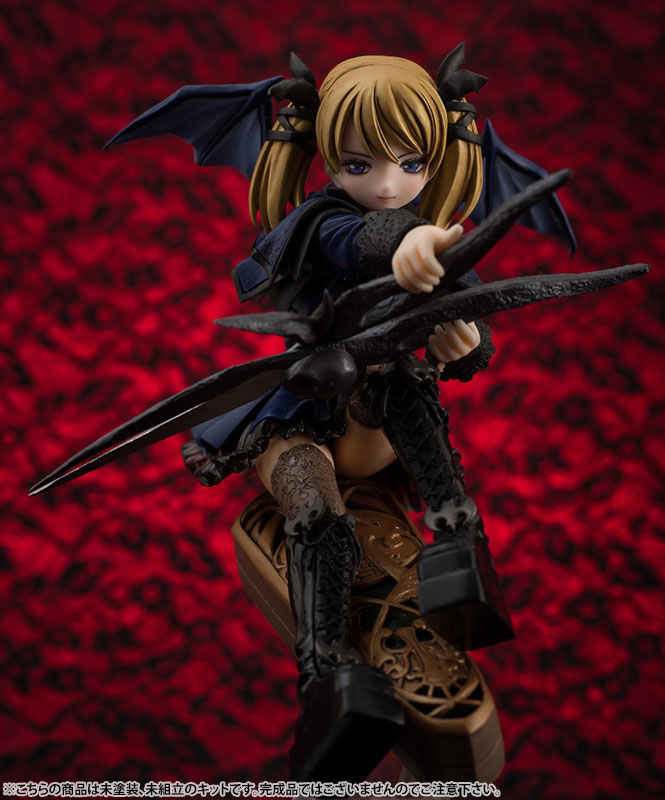 Deathsmiles - Casper New Face ver 1/8 Color Resin Cast Assembly Kit