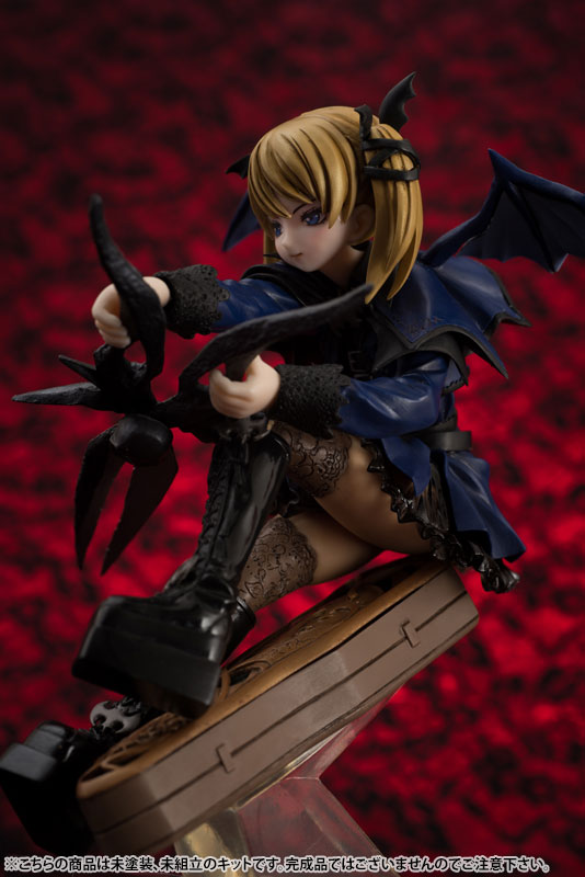 Deathsmiles - Casper New Face ver 1/8 Color Resin Cast Assembly Kit