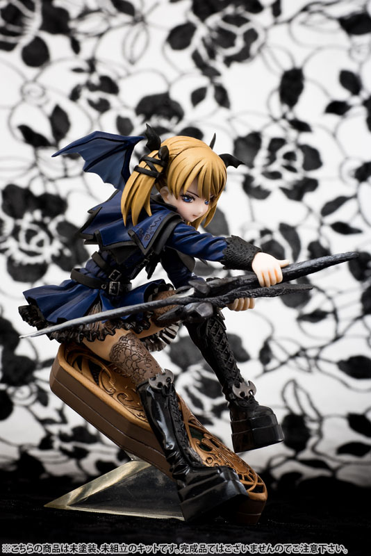 Deathsmiles - Casper New Face ver 1/8 Color Resin Cast Assembly Kit