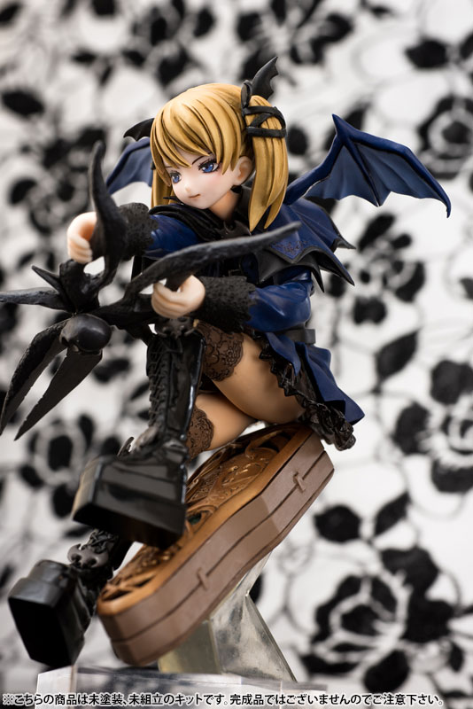 Deathsmiles - Casper New Face ver 1/8 Color Resin Cast Assembly Kit