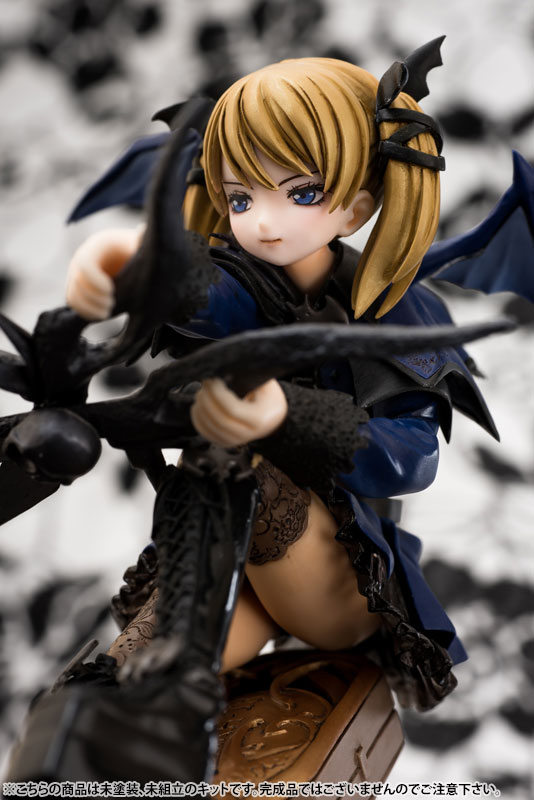 Deathsmiles - Casper New Face ver 1/8 Color Resin Cast Assembly Kit