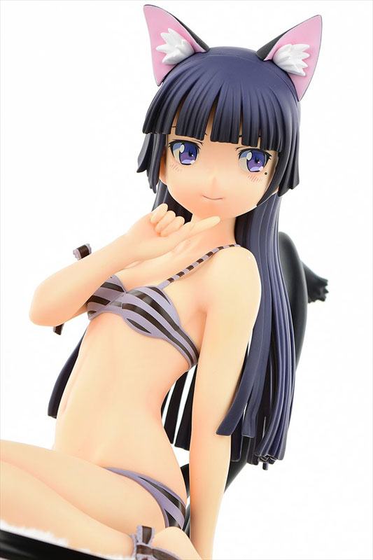 Oreimo 2 - Kuroneko Shima MIZUGI Nekomimi ver. Second cute 1/4 Complete Figure