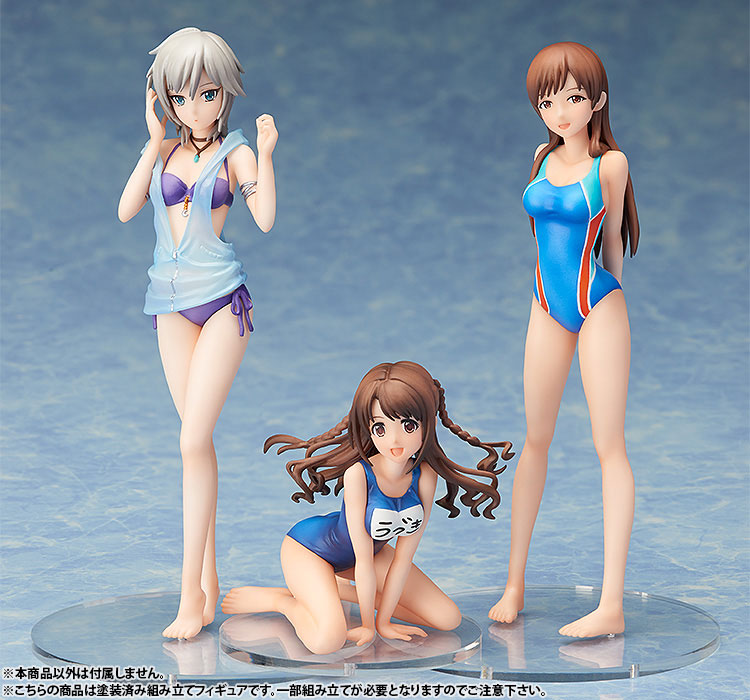 THE IDOLM@STER Cinderella Girls - Anastasia Swimsuit Ver. 1/12 Pre-painted Assembly Figure