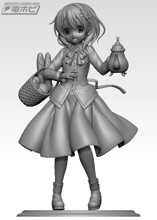 cocoa of the rabbit house costume prototype