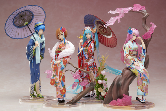 Vocaloid Megurine Luka Hanairogoromo ver. by Stronger painted prototype