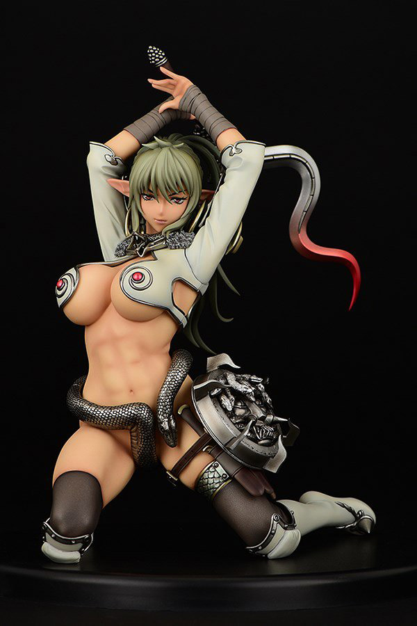 Echidna figure painted Prototype of Queen's Blade by Orca Toys