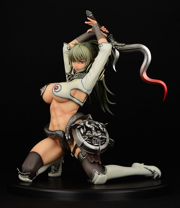Echidna figure painted Prototype of Queen's Blade by Orca Toys