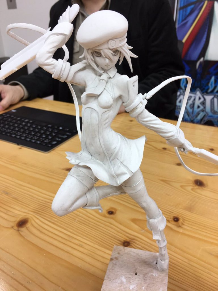 “BlazBlue: Chrono Phantasma” Noel Vermillion Kyou Ishou ver. by Vertex unpainted prototype