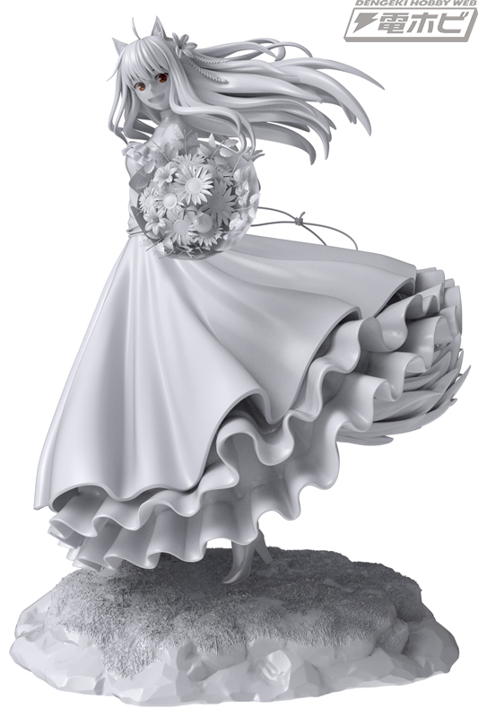 “Ookami to Koushinryou” Holo Wedding Dress ver. by Myethos, Tokyo Otaku Mode 3D prototype