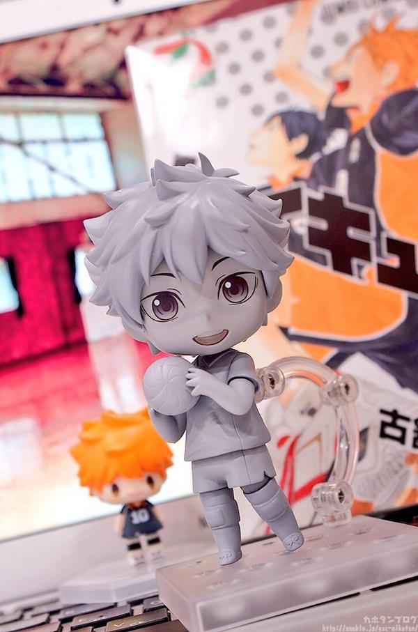 Haikyuu!! Hinata Shouyou Nendoroid by Good Smile Company unpainted prototype