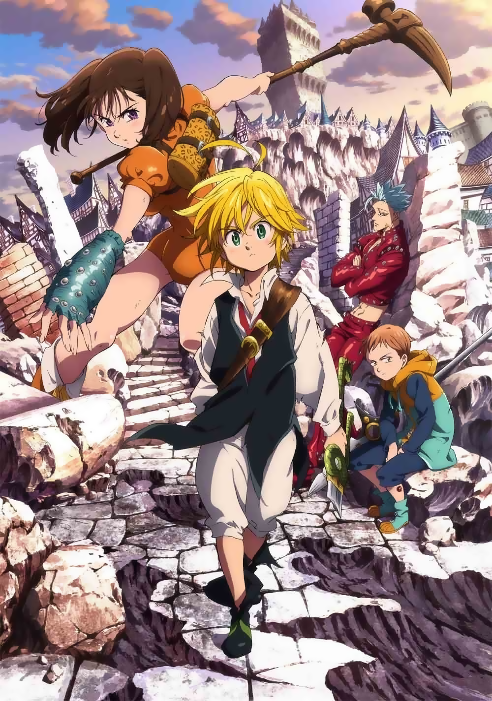 Nanatsu no Taizai ศึกตำนาน 7 อัศวิน ตอนที่ 1-24 ซับไทย + OAD [จบ]