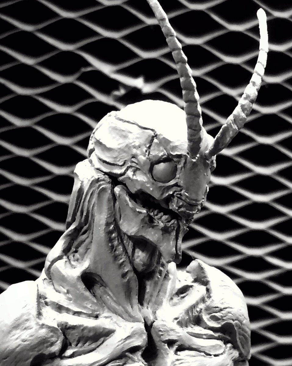 ไปดูงานปั้นของริว โอยามะ ที่ปั้นตามงานต้นแบบของยามาโต้ (บอกได้คำเดียวว่า 'เจ๋ง')