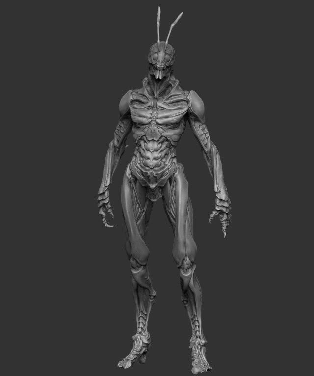 ไปดูงานปั้นของริว โอยามะ ที่ปั้นตามงานต้นแบบของยามาโต้ (บอกได้คำเดียวว่า 'เจ๋ง')