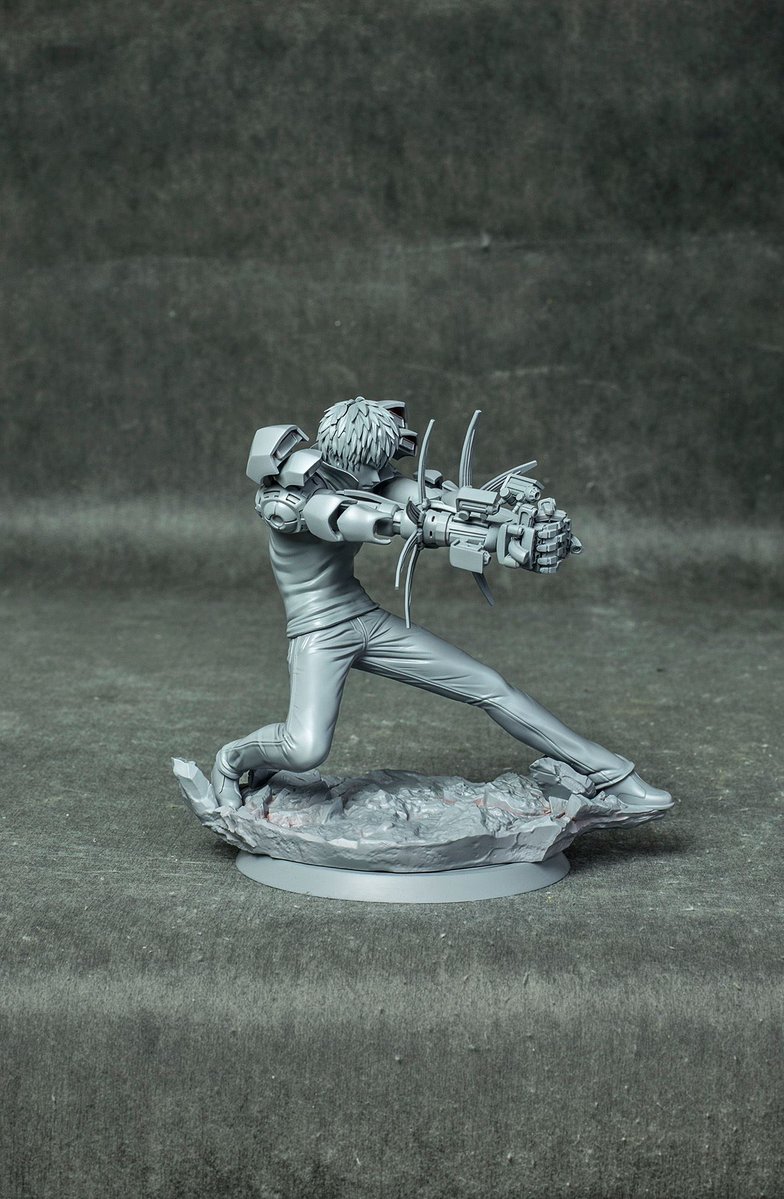 Genos (One Punch Man) - Unpainted Prototype