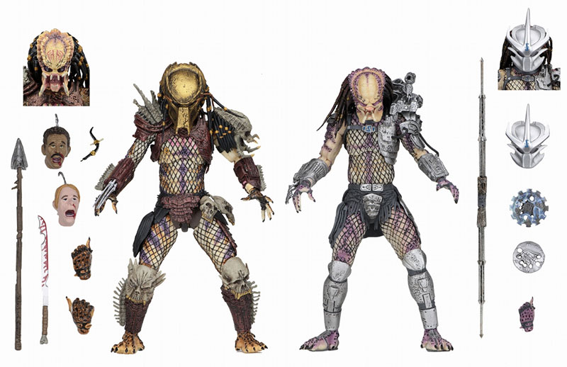 Predator: Bad Blood - Bad Blood & Enforcer Ultimate 7 Inch Action Figure 2PK