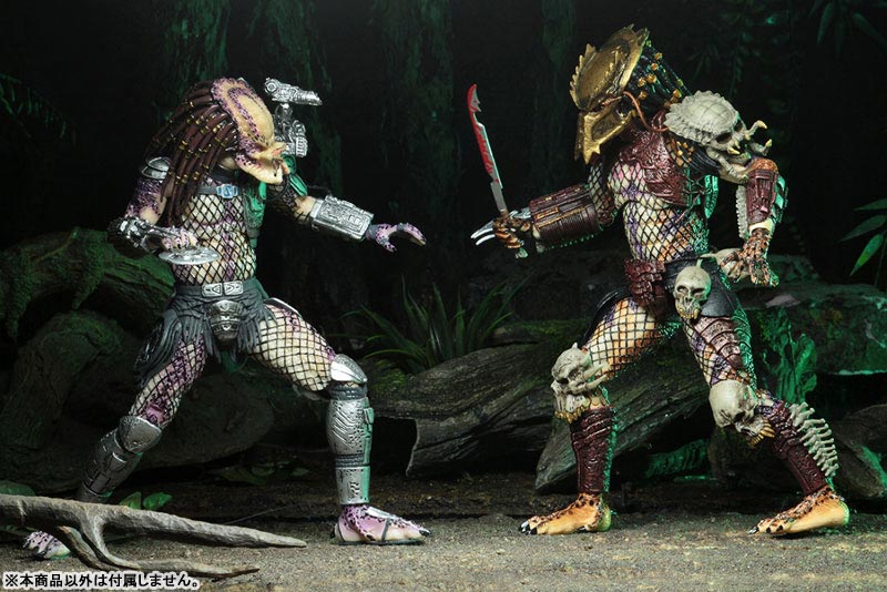 Predator: Bad Blood - Bad Blood & Enforcer Ultimate 7 Inch Action Figure 2PK