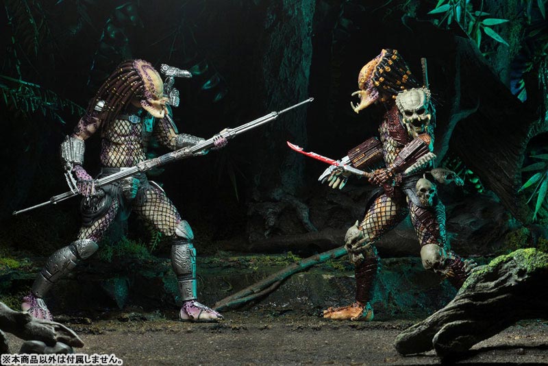 Predator: Bad Blood - Bad Blood & Enforcer Ultimate 7 Inch Action Figure 2PK