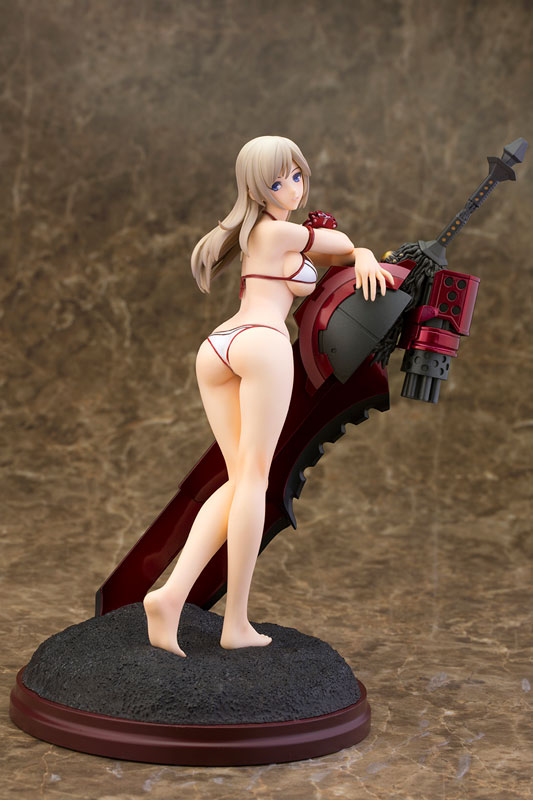 GOD EATER 2 - Alisa Ilinichina Amiella White Swimsuit ver.