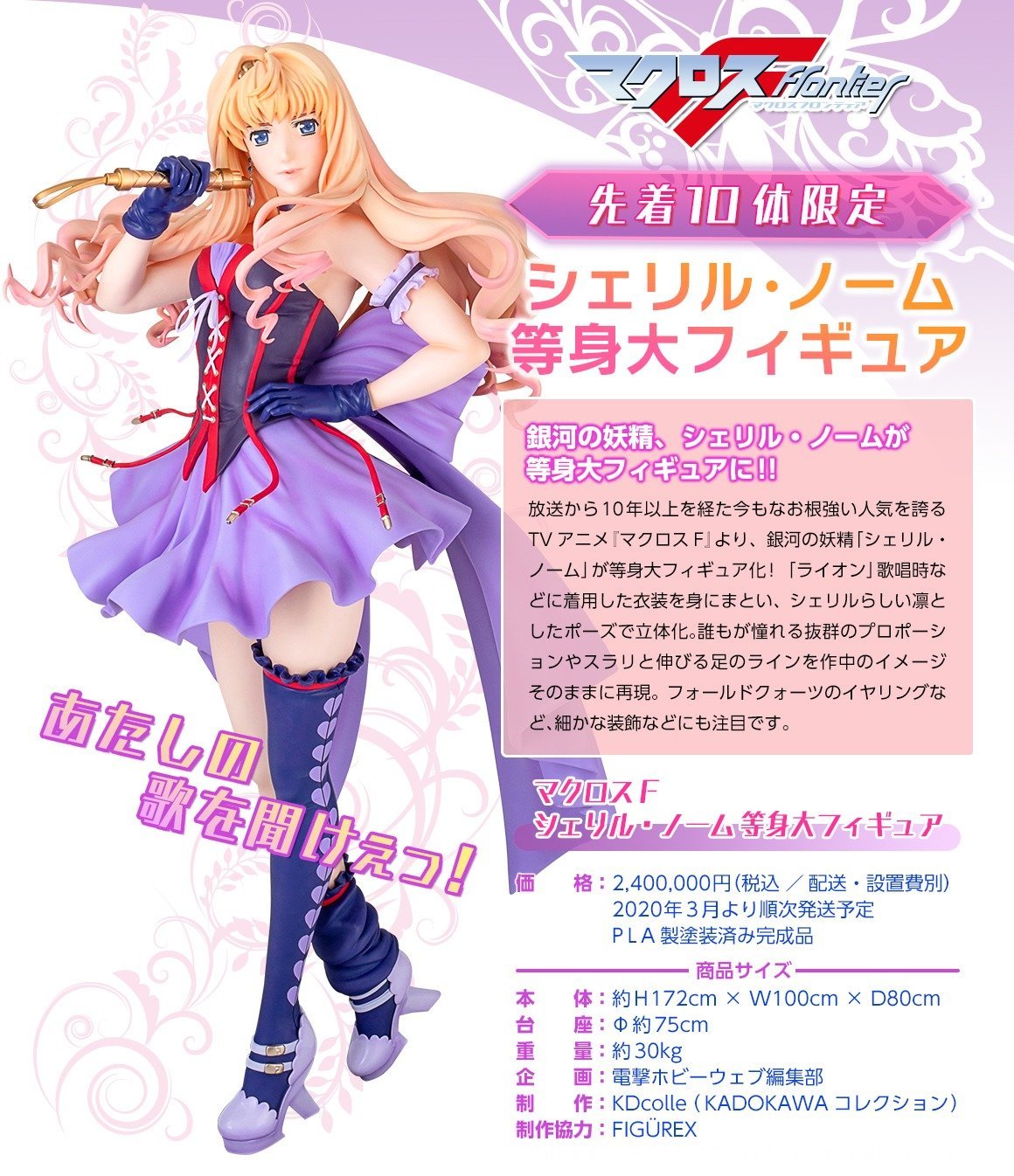 Macross Frontier - Sheryl Nome 1/1 (KADOKAWA)