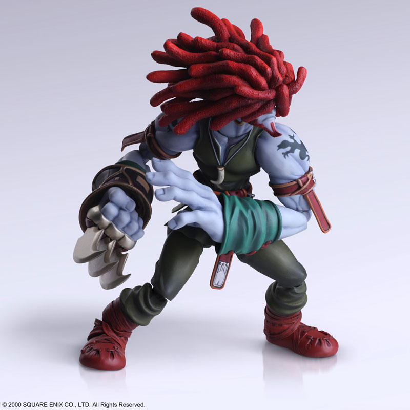 FINAL FANTASY IX BRING ARTS Kuja & Amarant Coral Action Figure (Square Enix)