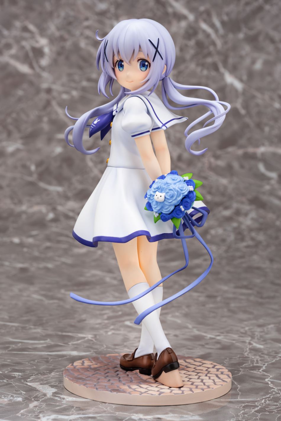 Chino (Summer Uniform) by Gochuumon wa Usagi Desu ka (Plum)