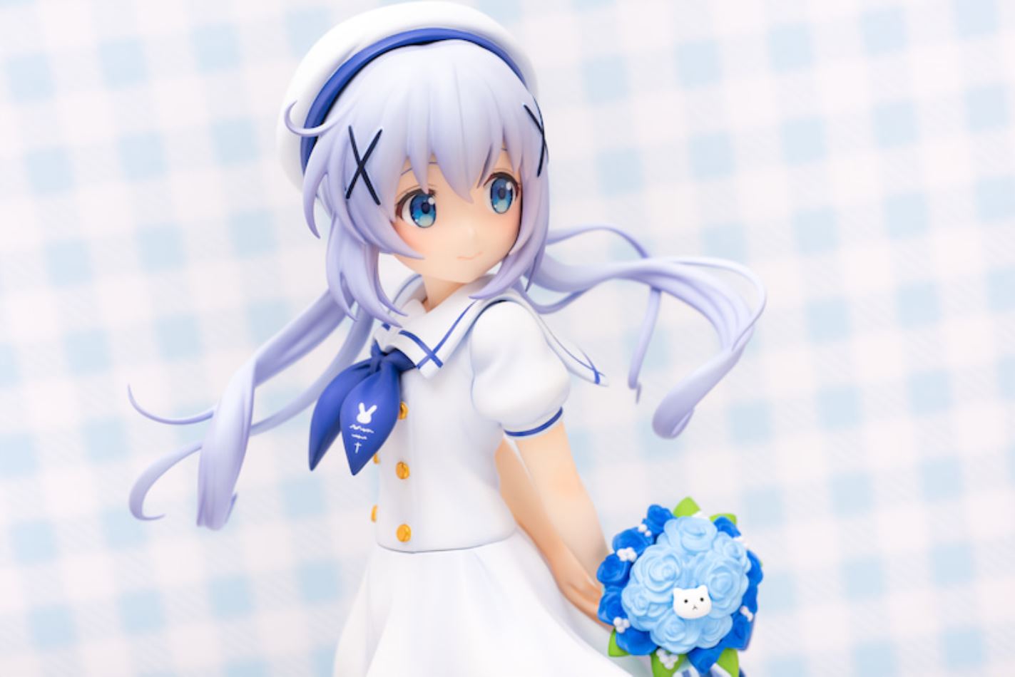 Chino (Summer Uniform) by Gochuumon wa Usagi Desu ka (Plum)