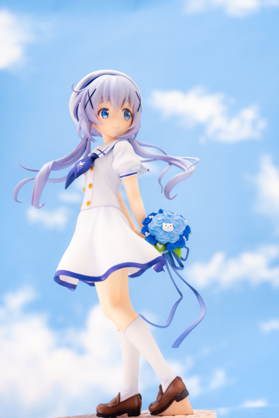 Chino (Summer Uniform) by Gochuumon wa Usagi Desu ka (Plum)