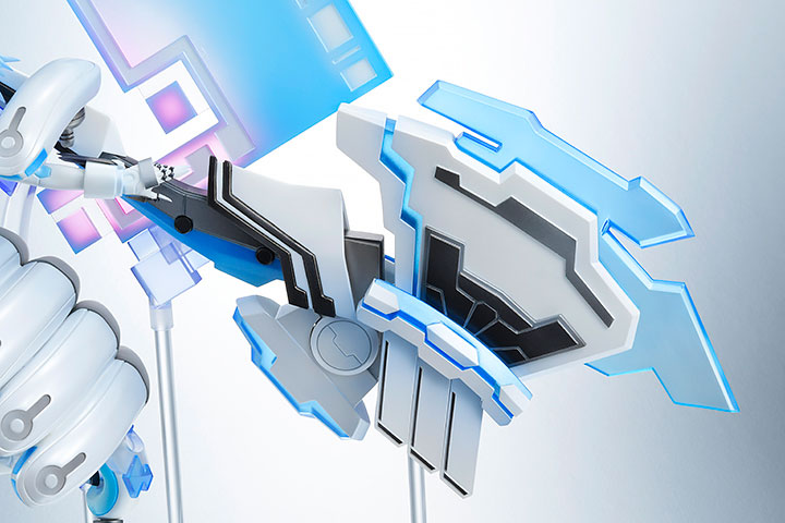 Hyperdimension Neptunia White Heart 1/7 (AmiAmi x AMAKUNI)