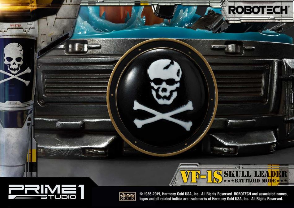Robotec Saga VF-1S Skull Leader Battloid Mode (Prime1Studio)
