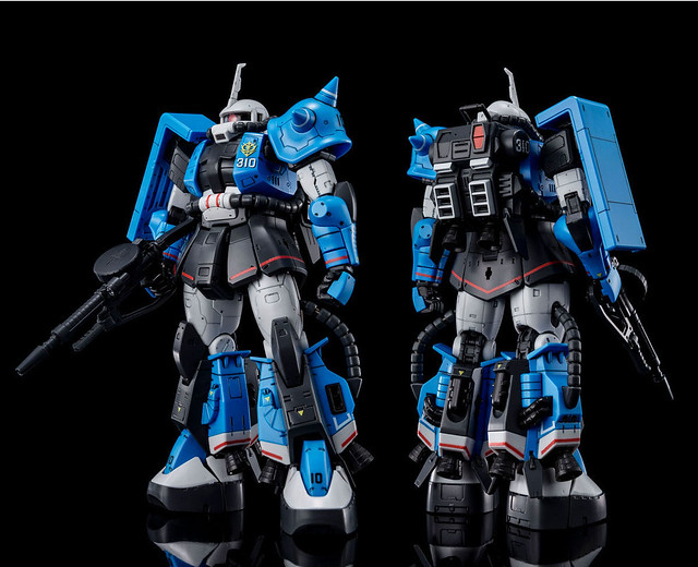 RG 1/144 MS-06R-1A Yuma Lightning dedicated Zaku II (Bandai)