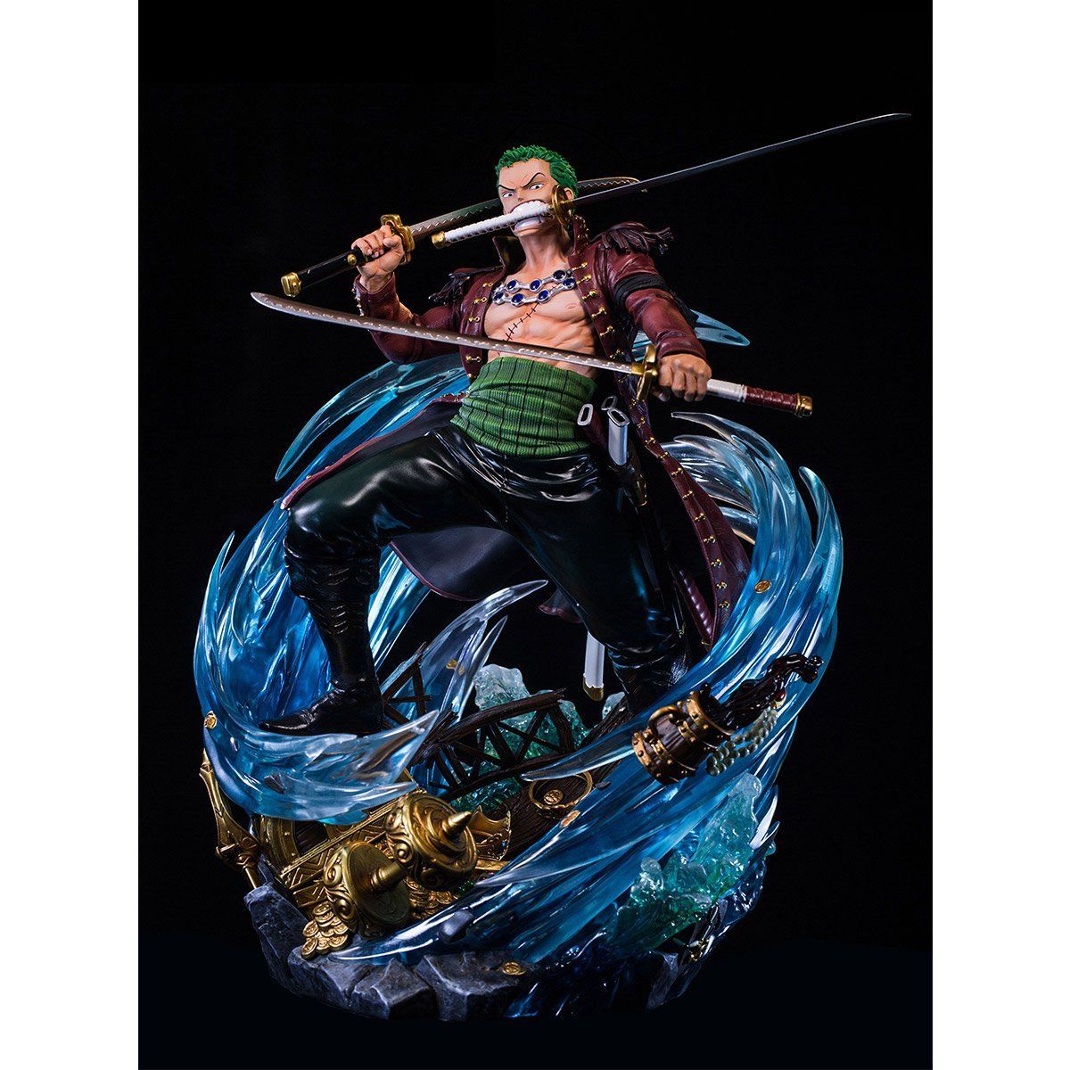 ONE PIECE Log Collection Large Statue Series Roronoa Zoro (Plex)