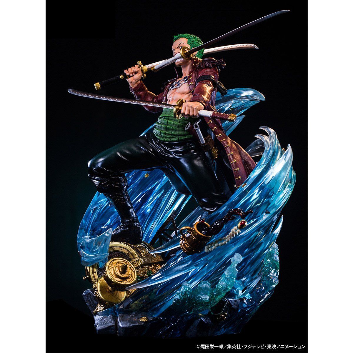 ONE PIECE Log Collection Large Statue Series Roronoa Zoro (Plex)