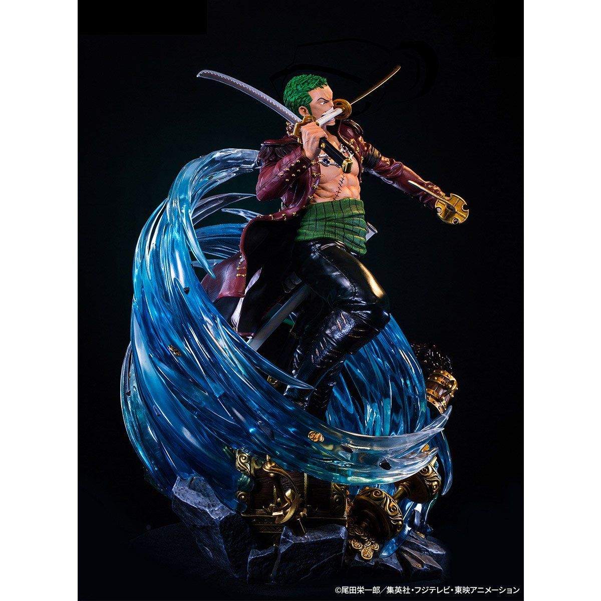 ONE PIECE Log Collection Large Statue Series Roronoa Zoro (Plex)
