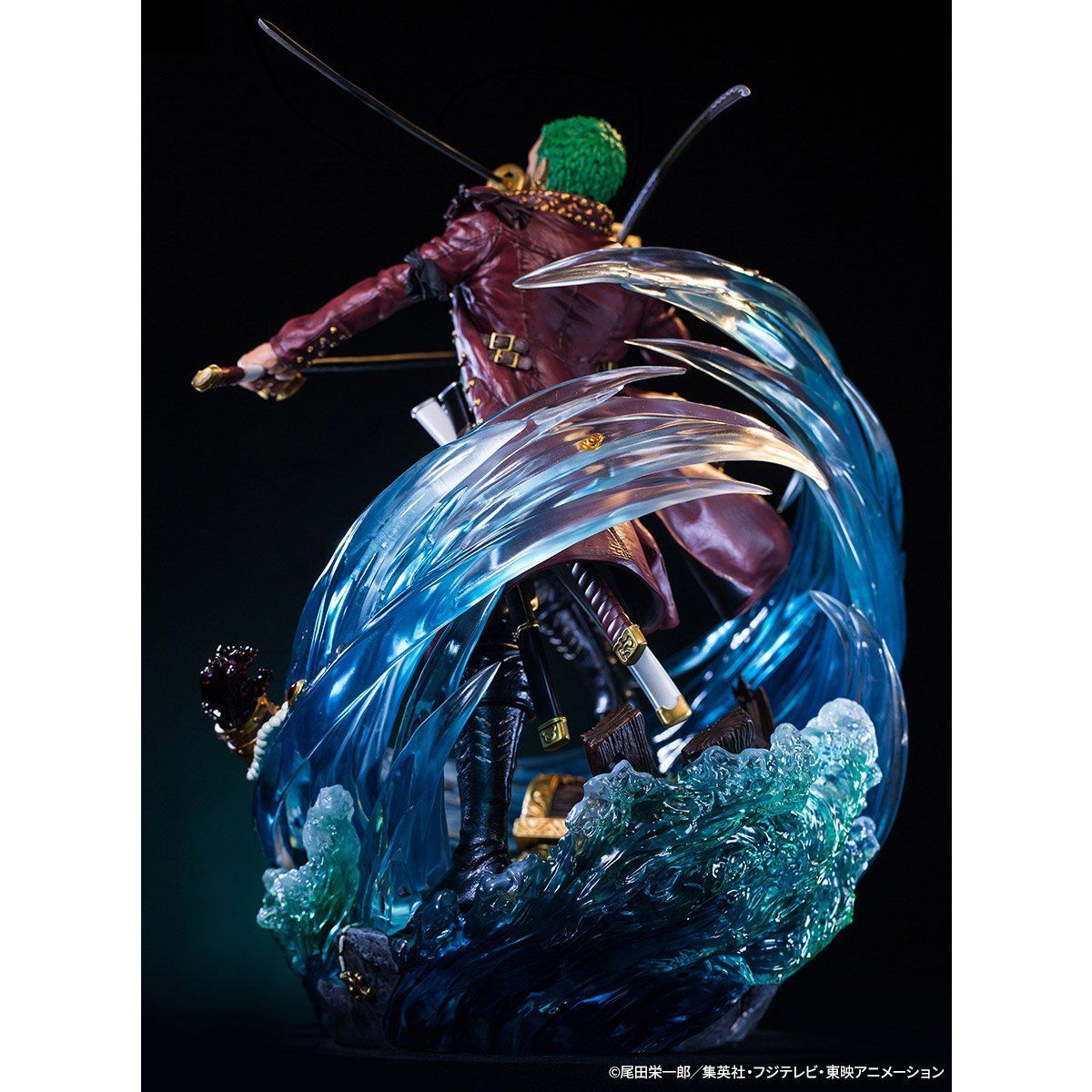 ONE PIECE Log Collection Large Statue Series Roronoa Zoro (Plex)