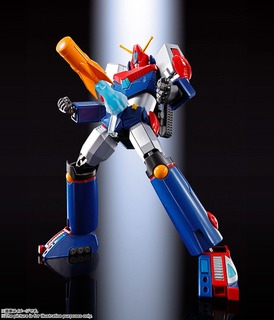 BANDAI SOUL OF CHOGOKIN GX-90 CHOUDENJI ROBOT COMBATTLER V FULL ACTION