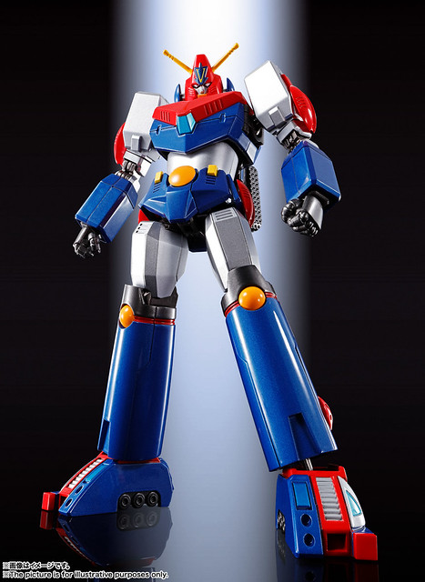 BANDAI SOUL OF CHOGOKIN GX-90 CHOUDENJI ROBOT COMBATTLER V FULL ACTION