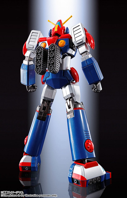 BANDAI SOUL OF CHOGOKIN GX-90 CHOUDENJI ROBOT COMBATTLER V FULL ACTION