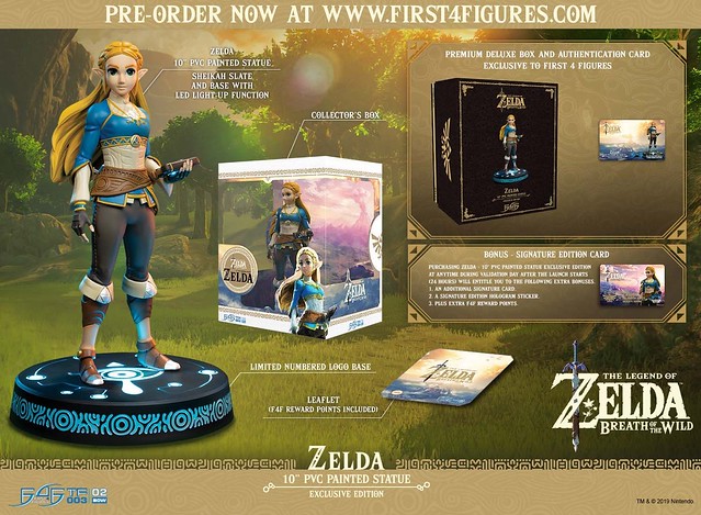 First 4 Figures The Legend of Zelda: Breath of the Wild - Zelda Exclusive Edition