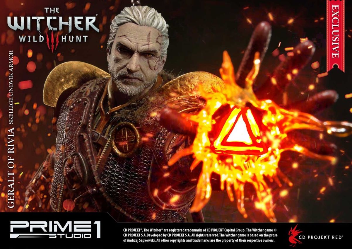 Geralt of Rivia Skellige Undvik Armor (The Witcher 3: Wild Hunt)