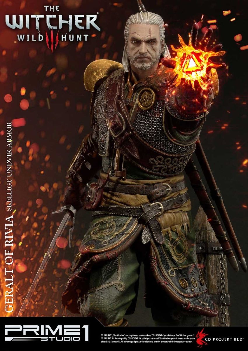 Geralt of Rivia Skellige Undvik Armor (The Witcher 3: Wild Hunt)