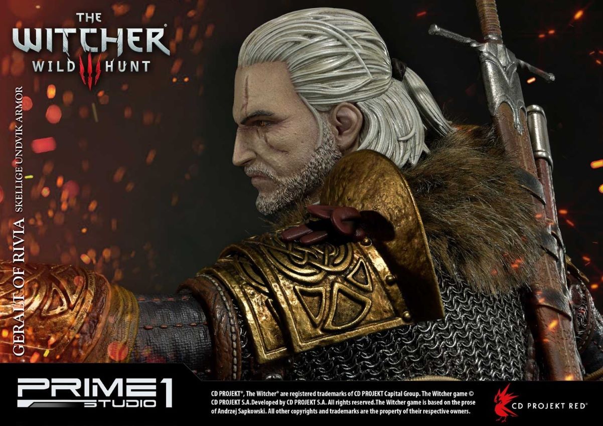 Geralt of Rivia Skellige Undvik Armor (The Witcher 3: Wild Hunt)