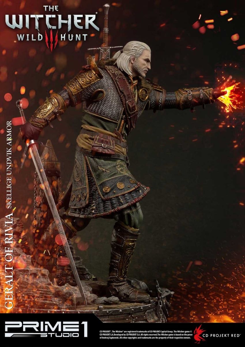 Geralt of Rivia Skellige Undvik Armor (The Witcher 3: Wild Hunt)