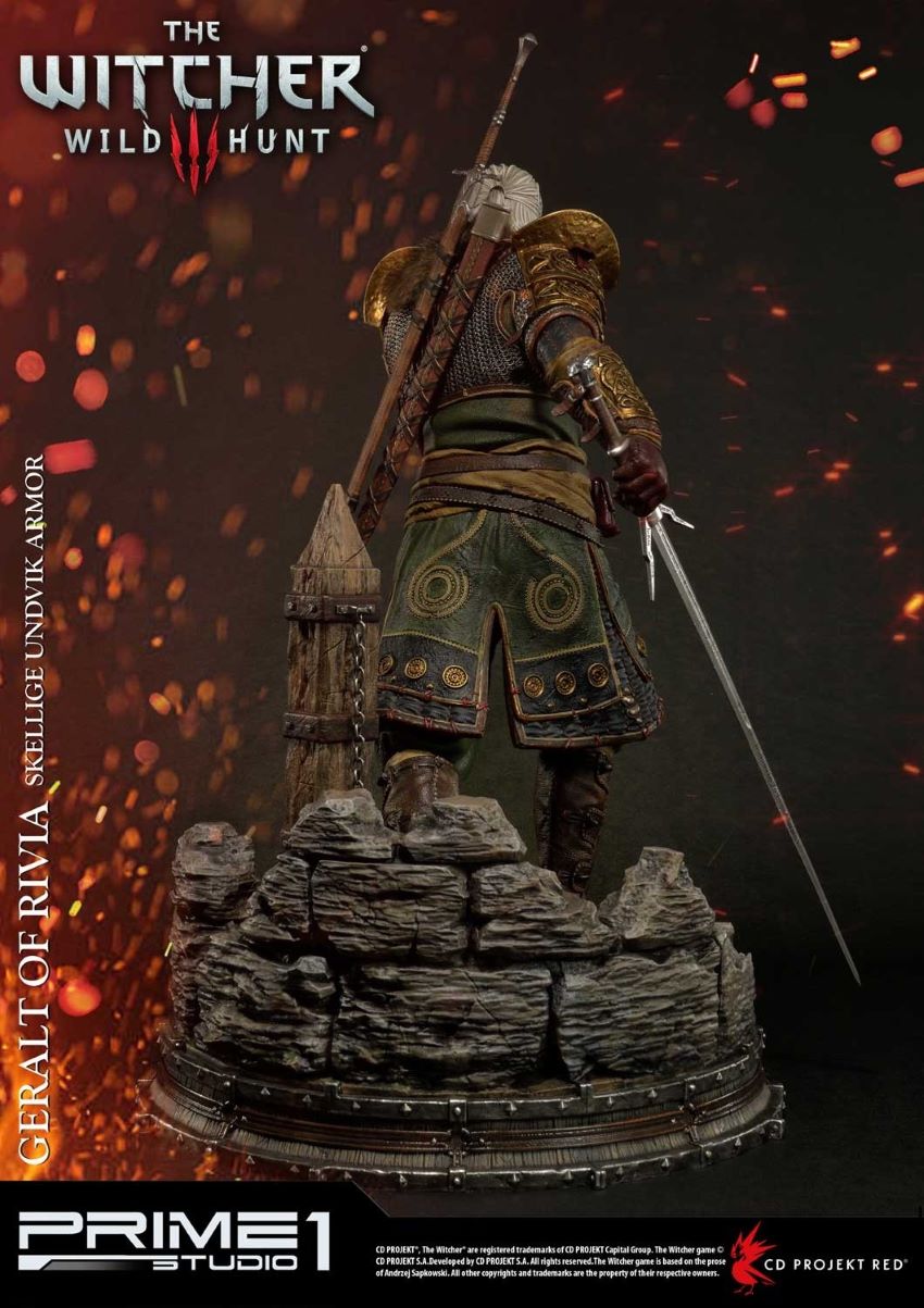 Geralt of Rivia Skellige Undvik Armor (The Witcher 3: Wild Hunt)