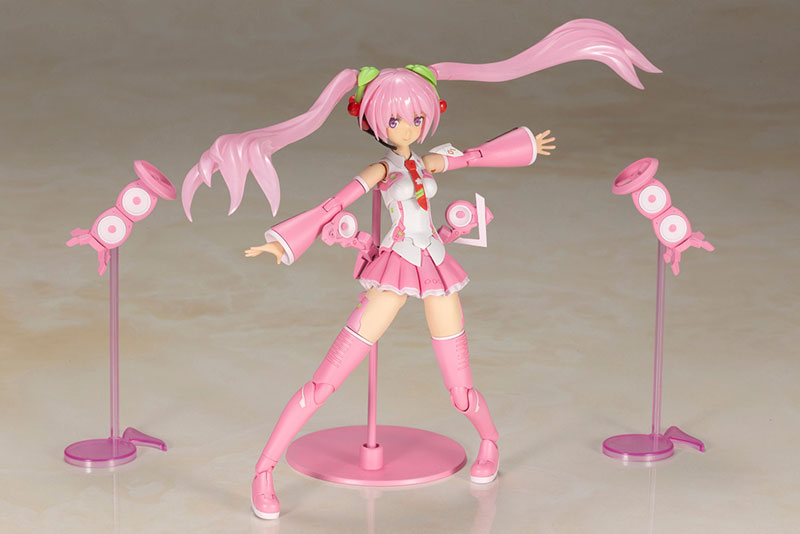 Frame Arms Girl Frame Music Girl Sakura Miku Plastic Model (Kotobukiya)