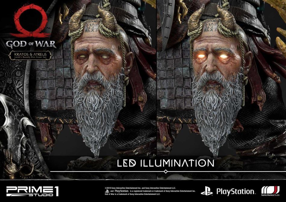 เปิดตัวสุดยิ่งใหญ่ กับงานปั้น God Of War - Kratos & Atreus แห่งค่าย Prime1Studio