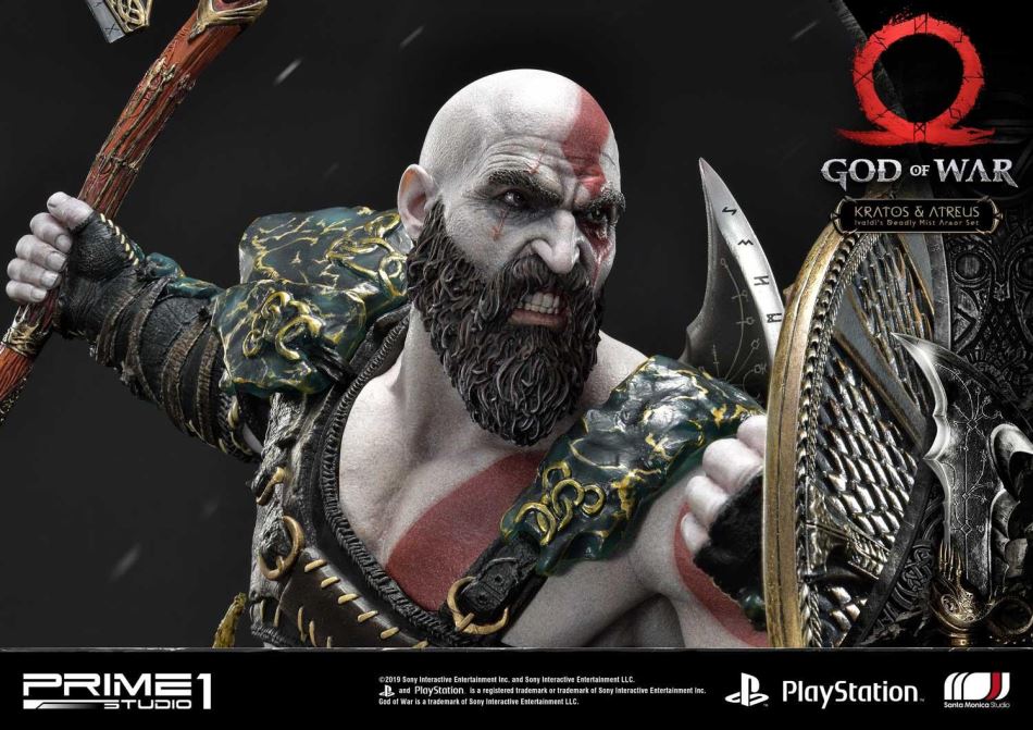 เปิดตัวสุดยิ่งใหญ่ กับงานปั้น God Of War - Kratos & Atreus แห่งค่าย Prime1Studio