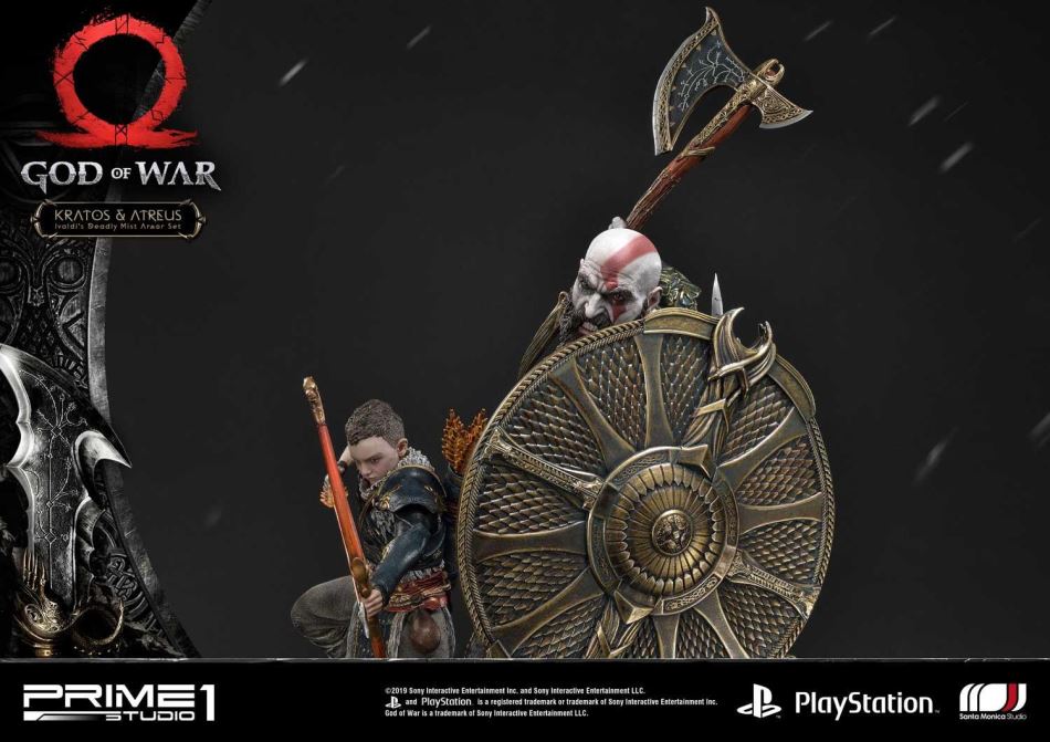 เปิดตัวสุดยิ่งใหญ่ กับงานปั้น God Of War - Kratos & Atreus แห่งค่าย Prime1Studio