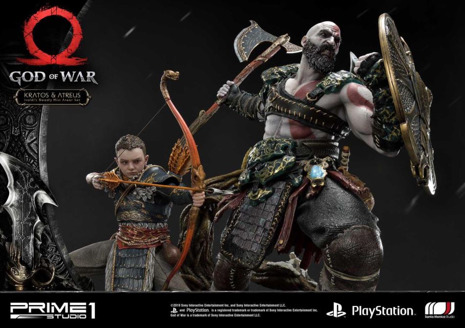 เปิดตัวสุดยิ่งใหญ่ กับงานปั้น God Of War - Kratos & Atreus แห่งค่าย Prime1Studio