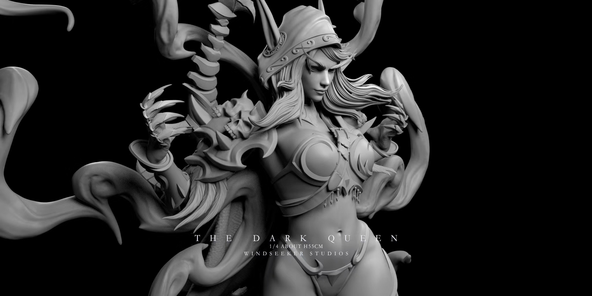Windseeker Studio - Dark Queen Sylvanas Windrunner